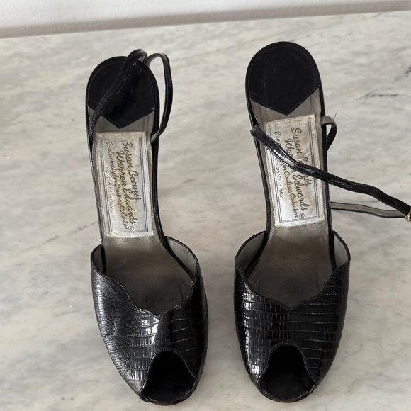 Vintage Susan Bennis Warren Edwards heels - Picture 1 of 4